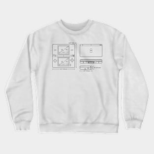 Retro Handheld Dimensions Crewneck Sweatshirt